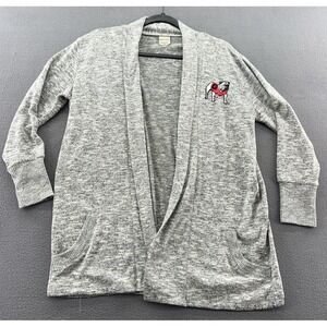 UGApparel Sweater Women's Small Gray Open Front Cardigan Heathered Gray